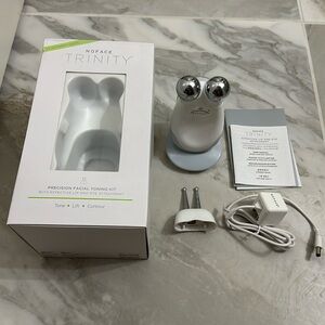NuFace Trinity Precision Facial Toning Kit with Lip and Eye Attachment